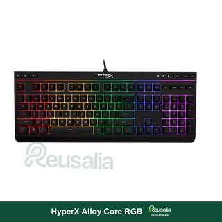 Teclado Gaming HyperX Alloy Core RGB Membrana
