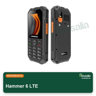 Teléfono Resistente Hammer 6 LTE 2500mAh IP68