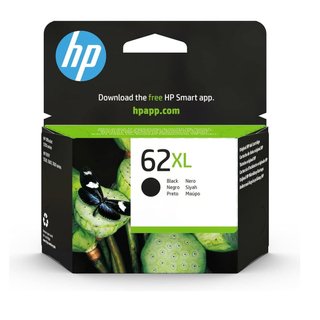 Cartucho Tinta HP 62XL Negro Alta Capacidad