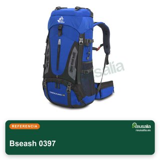 Mochila Senderismo Bseash Impermeable 60L