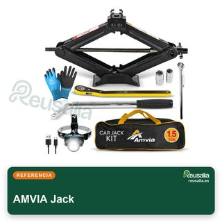 Gato AMVIA Tijera Coche 1.5 Toneladas