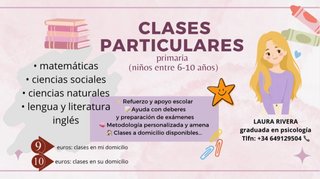 CLASES PARTICULARES PRIMARIA - SEVILLA