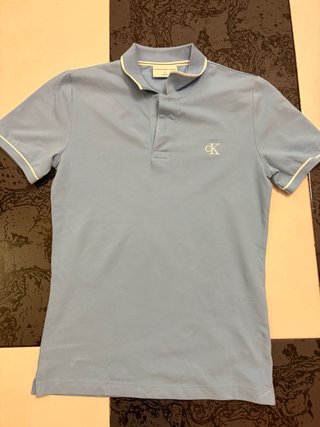 Polo Calvin Klein Azul Talla S