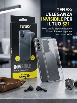 Custodia Trasparente Invisible Samsung S21+