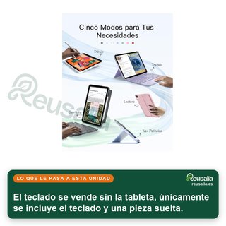 CON TARA - Tastiera Inateck ultraleggera e smontabile per iPad
