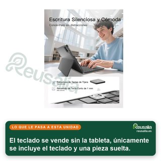 CON TARA - Tastiera Inateck ultraleggera e smontabile per iPad