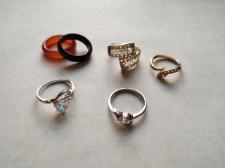Lote 6 Anillos Variados