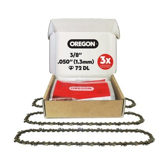 Cadena Motosierra Oregon Pack 3 Cadenas Motosierra