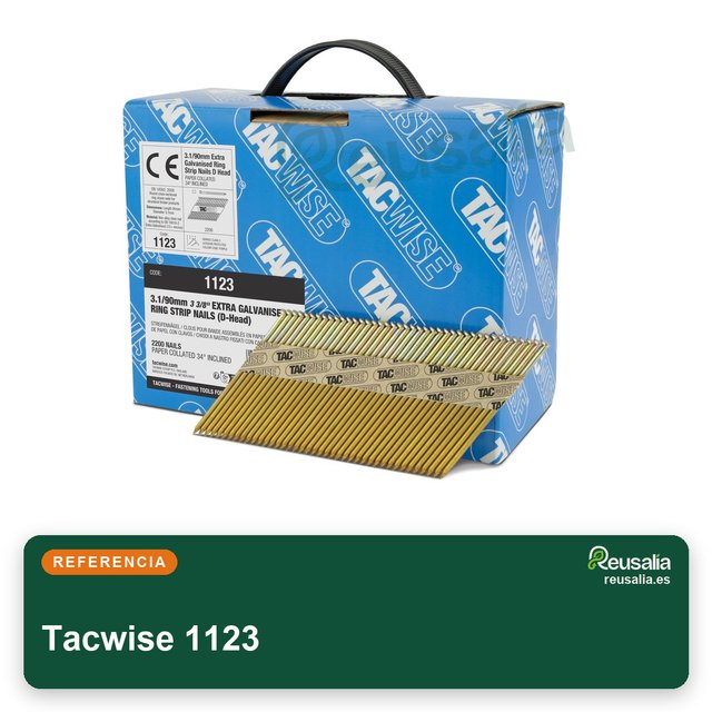 Clavos Tacwise 1123 Enmarcado 3,1x90mm Tiras