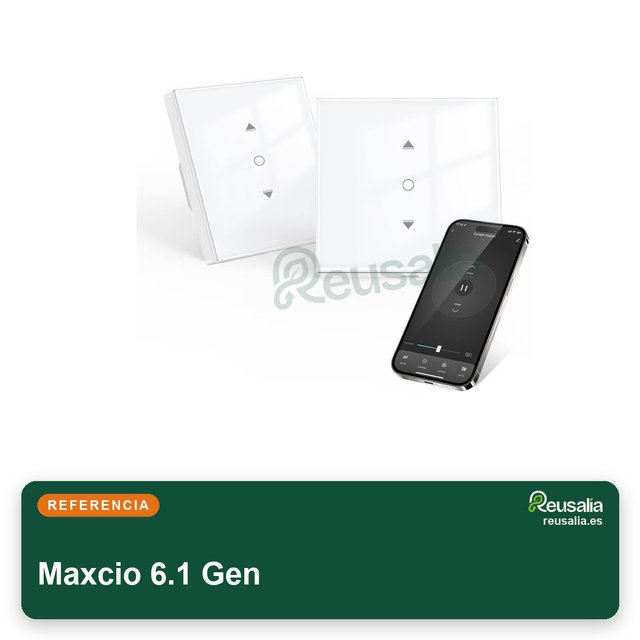 Interruptor Persiana Maxcio 6.1 Gen WiFi Control