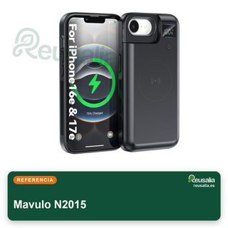 Funda Batería Mavulo iPhone 16e 8000mAh USB-C