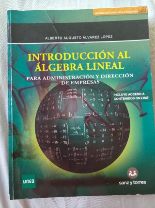 Libro Introducción al Álgebra lineal (ADE)