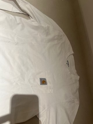 Camiseta Carhartt manga larga blanca Talla S
