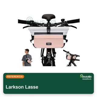 Bolsa Manillar Larkson Lasse Bandolera Rosa
