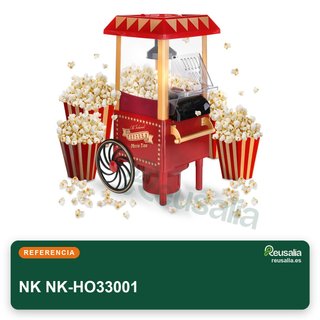Palomitero NK Eléctrico 1200W Aire Caliente