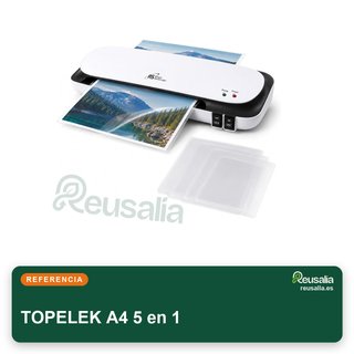 Plastificadora TOPELEK A4 5 en 1 Laminadora