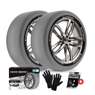 Cadenas Autodomy Textil Nieve Talla L