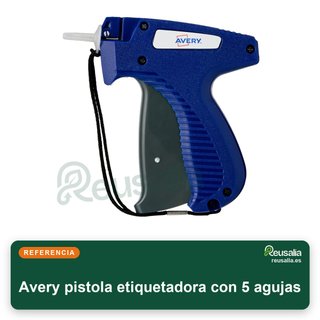 Etiquetadora Avery Pistola con 5 Agujas