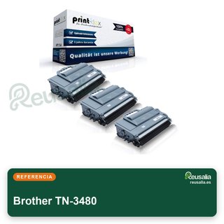 Cartuchos Tóner 3 Compatibles Brother TN-3480