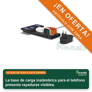 CON TARA - Cargador Inalámbrico Belkin Rápido Portátil Apple