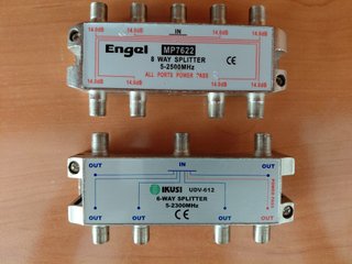 Repartidores Engel MP7622 y IKUSI UDV-612