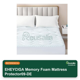 Topper EHEYCIGA Viscoelastico 90x190 3cm Bianco