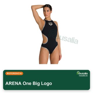 Bañador ARENA One Big Logo Mujer Secado Rápido talla 36