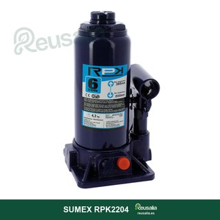 Gato SUMEX Botella Hidráulico 6 Toneladas 6000 kg