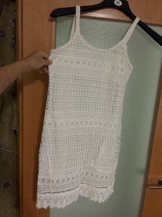 Vestido Blanco de Encaje