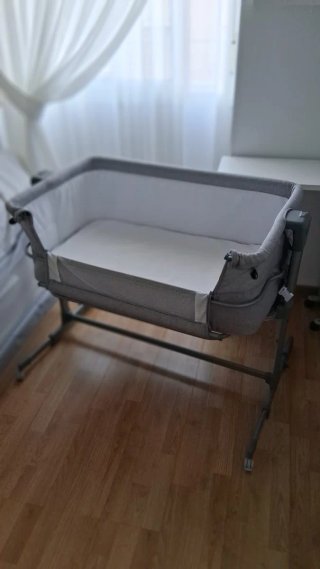 Mini cuna colecho Kinderkraft, 2 juegos de sabanas