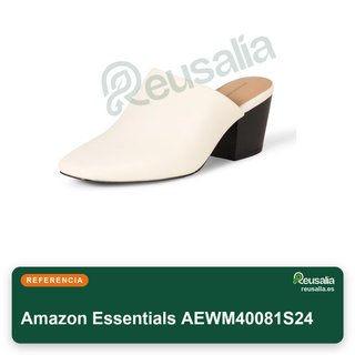 Zapato Amazon Essentials Mujer Mule Punta Cuadrada talla 38