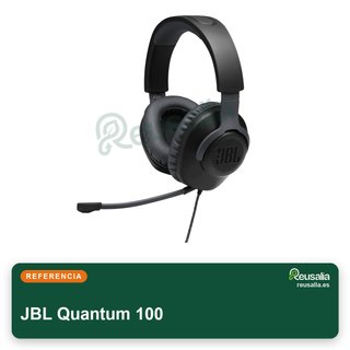 Auriculares JBL Quantum 100 Gamers Micrófono