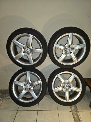 Juego 4 Llantas AMG 18" Mercedes-Benz con Neumátic