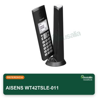 Teléfono Inalámbrico AISENS WT42TSLE-011 Panasonic
