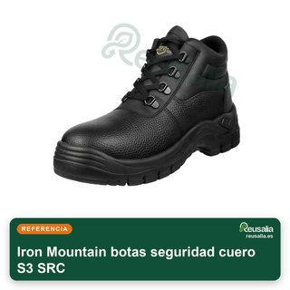 Botas Seguridad Iron Mountain Cuero S3 SRC talla 43