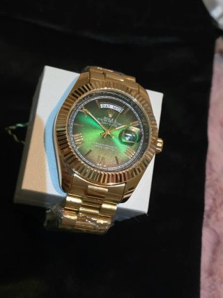 Reloj Day-Date Oro Verde