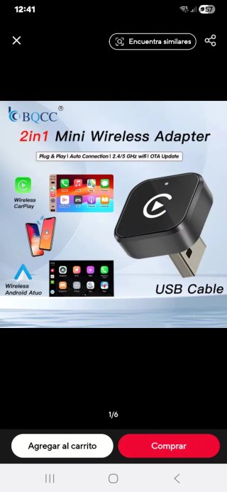 Adaptador Inalámbrico BQCC 2 en 1