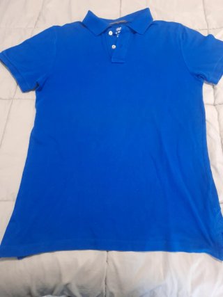 Polo Azul H&M Talla M