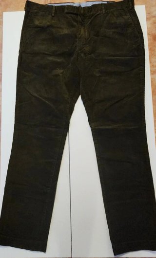 Pantalón pana Ralph Lauren verde oliva talla 40