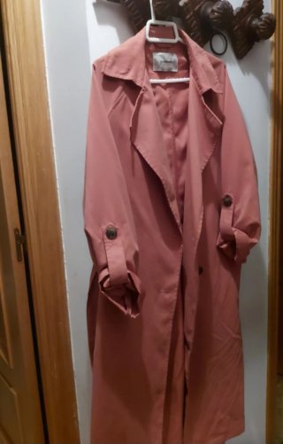 Gabardina rosa