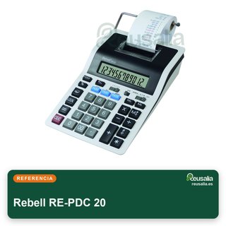Calculadora Rebell RE-PDC 20 Impresión Básica