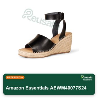 Sandalia Amazon Essentials Mujer Alpargata Cuña talla 38.5
