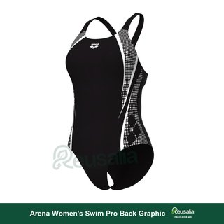 Traje Baño Arena Women's Swim Pro Back Graphic talla 40