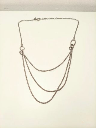 Collar Lotus Plateado
