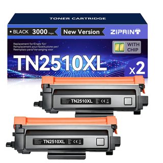Tóner Compatible Brother TN2510XL Negro