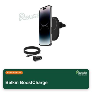 Cargador Magnético Belkin BoostCharge Rápido Coche