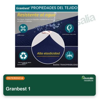 Fondello elastico per divano Granbest 3 posti blu