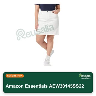 Falda Vaquera Amazon Essentials Mujer 5 Bolsillos talla 36