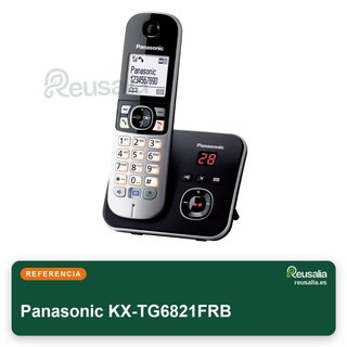 Teléfono Inalámbrico Panasonic KX-TG6821FRB