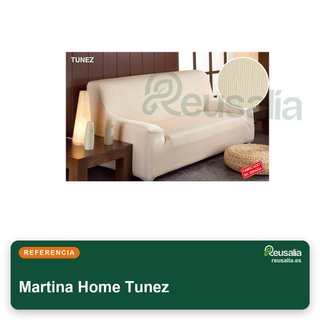 Fondello per Divano Martina Home Tunez 3 Posti Grigio
